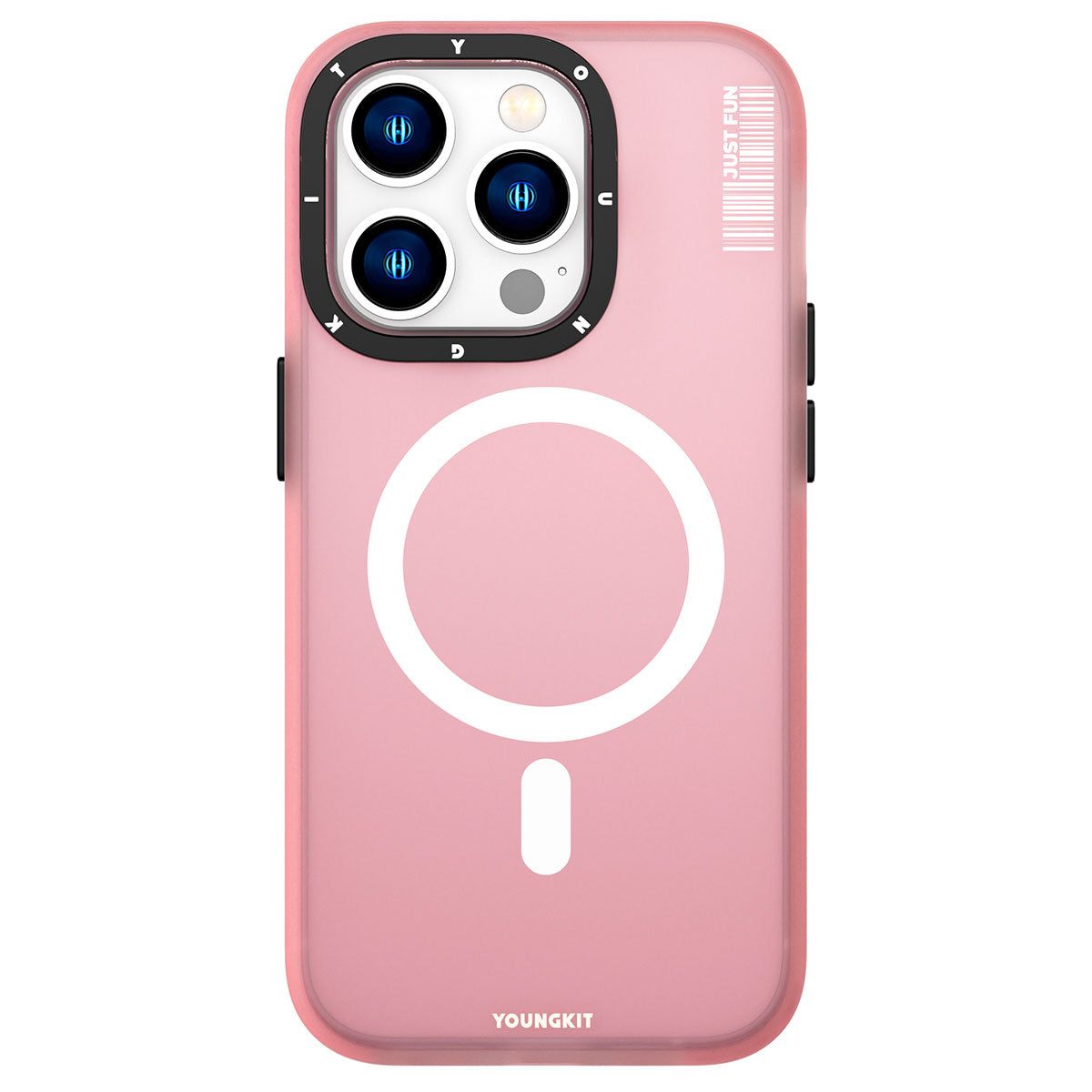 Apple iPhone 14 Pro Max Kılıf M-safe Şarj Özellikli Youngkit Colored Sand Serisi Kapak