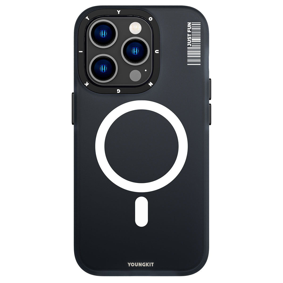 Apple iPhone 14 Pro Max Kılıf M-safe Şarj Özellikli Youngkit Colored Sand Serisi Kapak