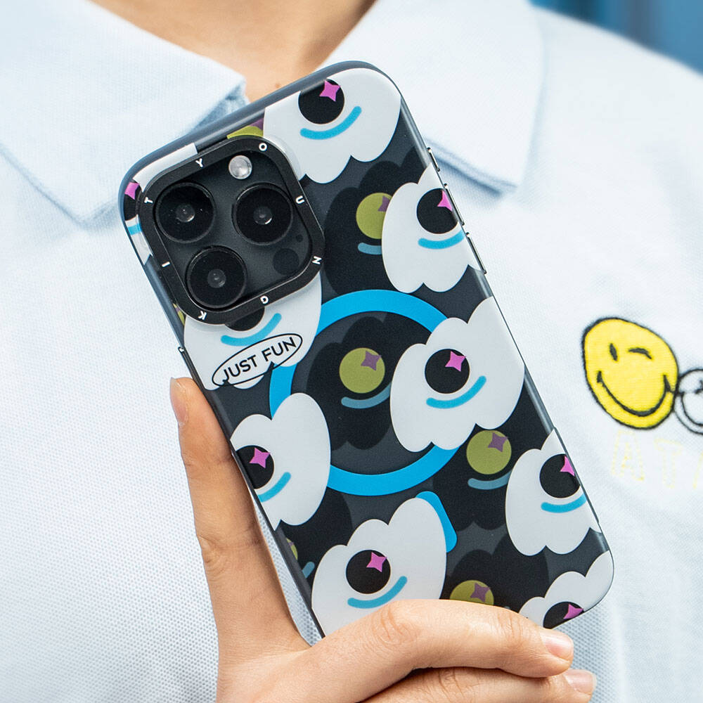Apple iPhone 14 Pro Max Kılıf M-safe Şarj Özellikli Youngkit Happy View Serisi Kapak