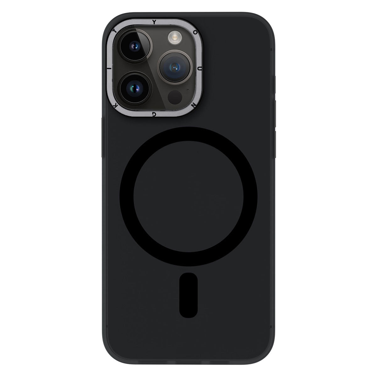 Apple iPhone 14 Pro Max Kılıf M-safe Şarj Özellikli Youngkit Hidden Sand Serisi Kapak