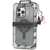 Apple iPhone 14 Pro Max Kılıf M-safe Şarj Özellikli Youngkit Rock Serisi Kapak