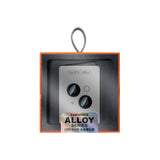 iPhone 15 CaseWorld Alloy Serisi Oleofobik Anti Reflective Kamera Lens Koruyucu Siyah