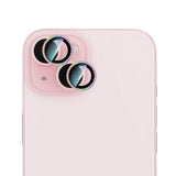 iPhone 15 Uyumlu CaseWorld Alloy Sparkling Diamond Serisi Taşlı Lens Koruyucu Colorful