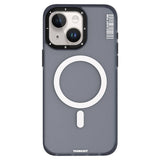 Apple iPhone 15 Plus Kılıf M-safe Şarj Özellikli Youngkit Colored Sand Serisi Kapak