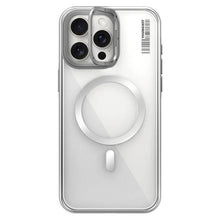 Apple iPhone 15 Pro Kılıf M-safe Şarj Özellikli Sararma Önleyici Youngkit Crystal Grid Kapak