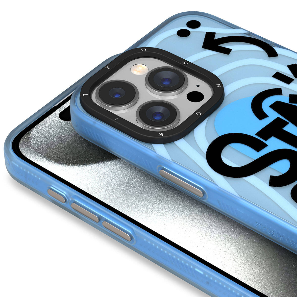 Apple iPhone 15 Pro Max Kılıf Desenli Youngkit Happy Hearth Serisi Kapak