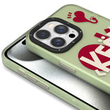 Apple iPhone 15 Pro Max Kılıf Desenli Youngkit Happy Hearth Serisi Kapak