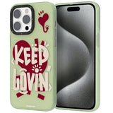 Apple iPhone 15 Pro Max Kılıf Desenli Youngkit Happy Hearth Serisi Kapak