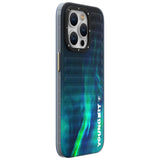 Apple iPhone 15 Pro Max Kılıf Kuzey Işıkları Desenli Youngkit Aurora Serisi Kapak