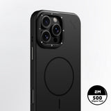 iPhone 15 Pro Max Uyumlu Kılıf M-safe Şarj Özellikli Youngkit Dynamag Serisi Kapak Siyah