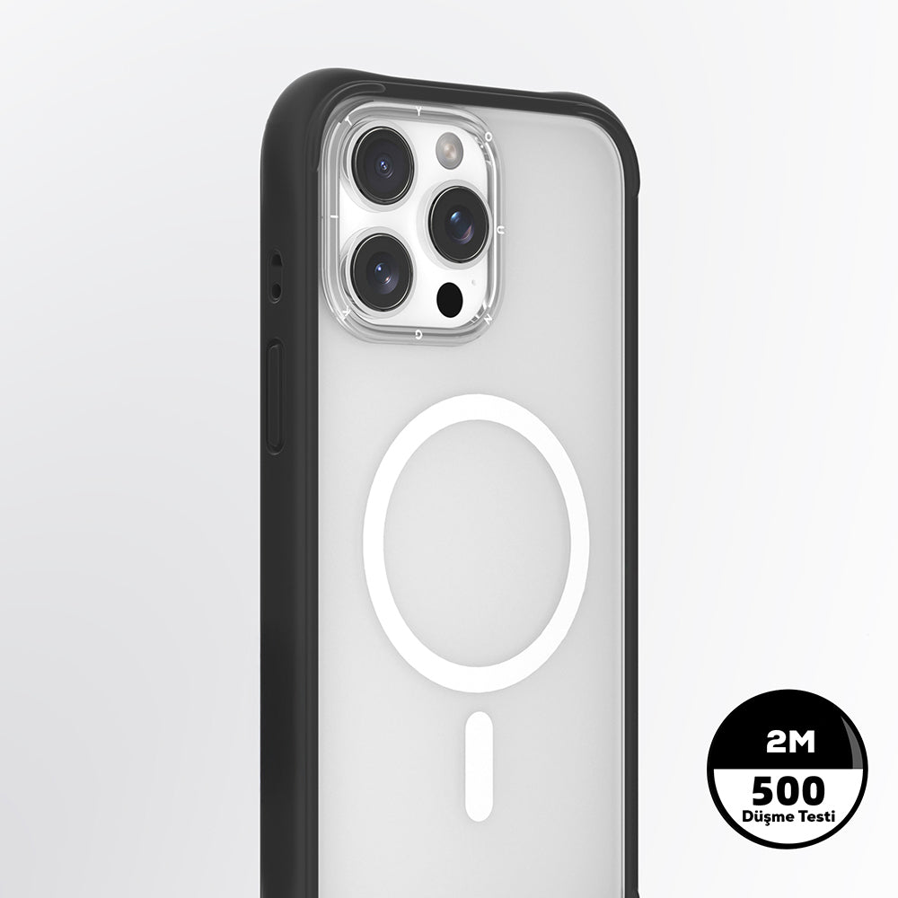 Apple iPhone 15 Pro Max Kılıf Magsafe Şarj Özellikli Airbagli Youngkit Dynamic 2 Serisi Kapak