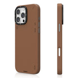 Apple iPhone 15 Pro Max Kılıf M-safe Şarj Özellikli Basit Mat Deri Desenli Youngkit Tech Fashion Serisi Kapak