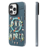 Apple iPhone 15 Pro Max Kılıf M-safe Şarj Özellikli Bee Brown Tasarımlı Youngkit Colorful Life Serisi Kapak