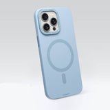 Apple iPhone 15 Pro Max Kılıf M-safe Şarj Özellikli Çizilmeye ve Aşınmaya Dayanıklı Youngkit Velvet Serisi Kapak