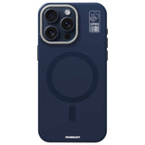 Apple iPhone 15 Pro Max Kılıf M-safe Şarj Özellikli Kamera Standlı Youngkit Bitty Cream Kapak