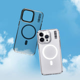 Apple iPhone 15 Pro Max Kılıf M-safe Şarj Özellikli Şeffaf Youngkit Crystal Shield Serisi Kapak