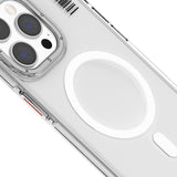 Apple iPhone 15 Pro Max Kılıf M-safe Şarj Özellikli Şeffaf Youngkit Crystal Shield Serisi Kapak