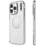 Apple iPhone 15 Pro Max Kılıf M-safe Şarj Özellikli Şeffaf Youngkit Crystal Shield Serisi Kapak