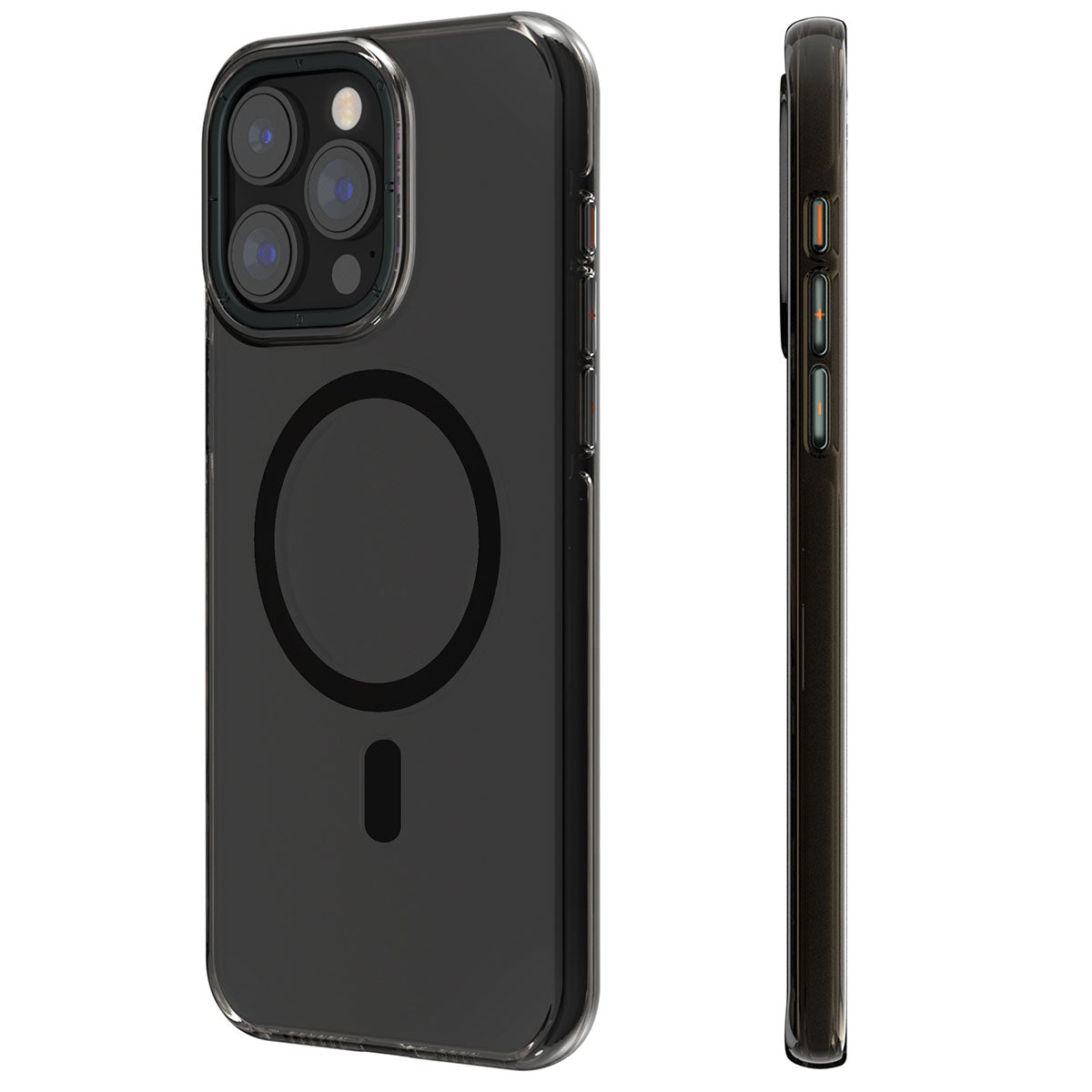 Apple iPhone 15 Pro Max Kılıf M-safe Şarj Özellikli Şeffaf Youngkit Crystal Shield Serisi Kapak