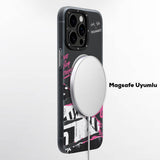 Apple iPhone 15 Pro Max Kılıf M-safe Şarj Özellikli Shu Tasarımlı Youngkit Dreamland Serisi Kapak