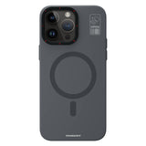 Apple iPhone 15 Pro Max Kılıf M-safe Şarj Özellikli Standlı YoungKit Hermit Bracket Serisi Kapak