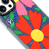 Apple iPhone 15 Pro Max Kılıf M-safe Şarj Özellikli Sunshine Tasarımlı Youngkit Colorful Serisi Kapak