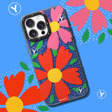 Apple iPhone 15 Pro Max Kılıf M-safe Şarj Özellikli Sunshine Tasarımlı Youngkit Colorful Serisi Kapak
