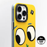 Apple iPhone 15 Pro Max Kılıf M-safe Şarj Özellikli Sunshine Tasarımlı Youngkit Daily Happy Serisi Kapak