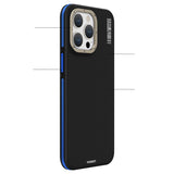 Apple iPhone 15 Pro Max Kılıf M-safe Şarj Özellikli YoungKit 600D Kevlar Kapak