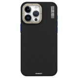 Apple iPhone 15 Pro Max Kılıf M-safe Şarj Özellikli YoungKit 600D Kevlar Kapak