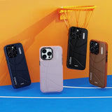 Apple iPhone 15 Pro Max Kılıf M-safe Şarj Özellikli Youngkit Backboard Serisi Leather Kapak