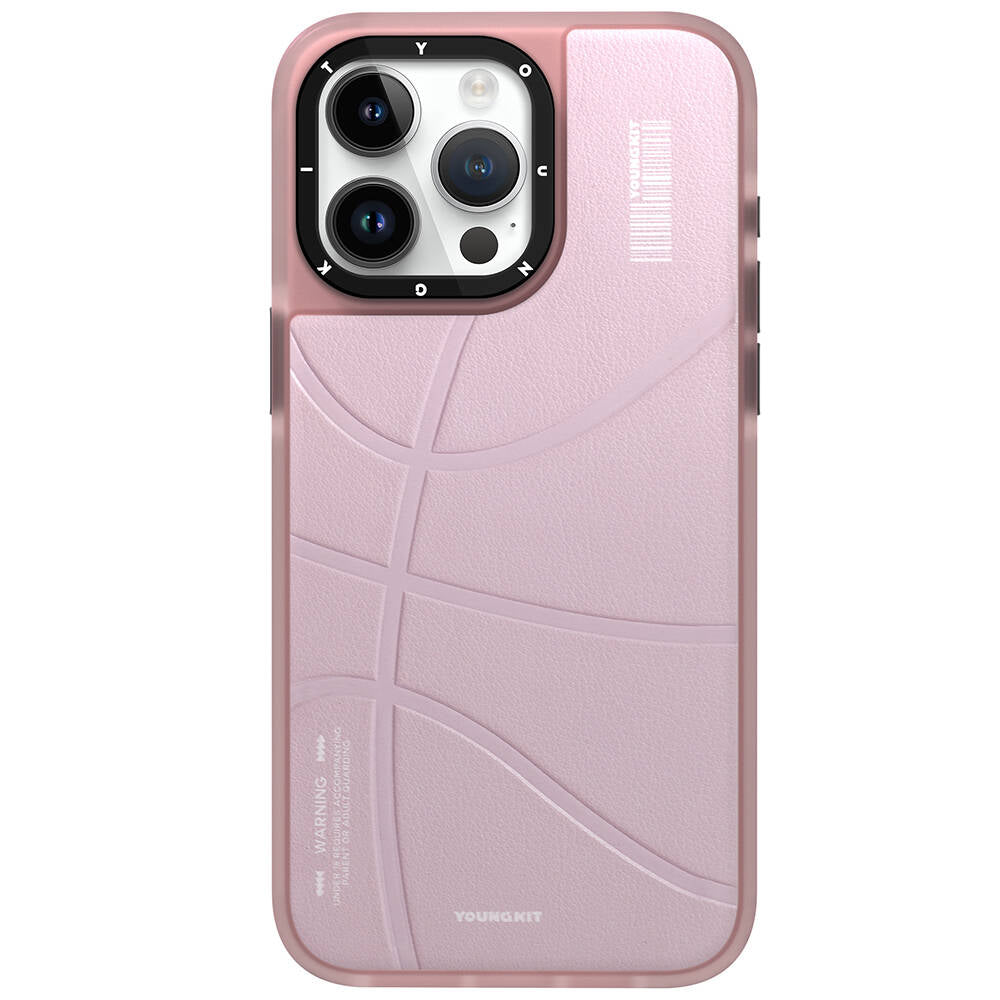 Apple iPhone 15 Pro Max Kılıf M-safe Şarj Özellikli Youngkit Backboard Serisi Leather Kapak
