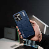 Apple iPhone 15 Pro Max Kılıf M-safe Şarj Özellikli Youngkit Backboard Serisi Leather Kapak