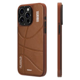 Apple iPhone 15 Pro Max Kılıf M-safe Şarj Özellikli Youngkit Backboard Serisi Leather Kapak