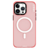 Apple iPhone 15 Pro Max Kılıf M-safe Şarj Özellikli Youngkit Colored Sand Serisi Kapak