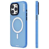 Apple iPhone 15 Pro Max Kılıf M-safe Şarj Özellikli Youngkit Colored Sand Serisi Kapak