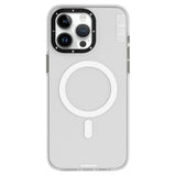 Apple iPhone 15 Pro Max Kılıf M-safe Şarj Özellikli YoungKit Crystal Color Serisi Kapak