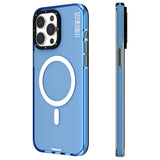 Apple iPhone 15 Pro Max Kılıf M-safe Şarj Özellikli YoungKit Crystal Color Serisi Kapak