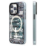 Apple iPhone 15 Pro Max Kılıf M-safe Şarj Özellikli Youngkit Dark Matter Serisi Kapak