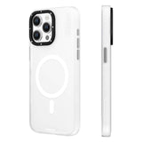 Apple iPhone 15 Pro Max Kılıf M-safe Şarj Özellikli Youngkit Hidden Sand Serisi Kapak