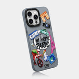 Apple iPhone 15 Pro Max Kılıf M-safe Şarj Özellikli Youngkit in Paris Serisi Kapak