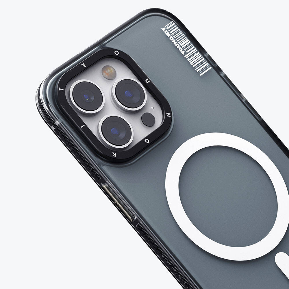 Apple iPhone 15 Pro Max Kılıf M-safe Şarj Özellikli Youngkit Jiansha Serisi Kapak
