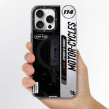 Apple iPhone 15 Pro Max Kılıf M-safe Şarj Özellikli Youngkit Motorcycle Legend Serisi Kapak