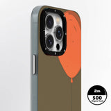Apple iPhone 15 Pro Max Kılıf M-safe Şarj Özellikli Youngkit Orange Serisi Flying Balloon Kapak