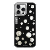 Apple iPhone 15 Pro Max Kılıf M-safe Şarj Özellikli Youngkit Quicksand Beads Serisi Kapak