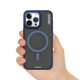 Apple iPhone 15 Pro Max Kılıf M-safe Şarj Özellikli Youngkit Rock Sand Serisi Kapak
