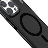 Apple iPhone 15 Pro Max Kılıf M-safe Şarj Özellikli Youngkit Rock Sand Serisi Kapak