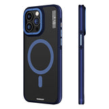 Apple iPhone 15 Pro Max Kılıf M-safe Şarj Özellikli Youngkit Rock Sand Serisi Kapak