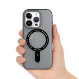 Apple iPhone 15 Pro Max Kılıf M-safe Şarj Özellikli Youngkit Rock Serisi Kapak