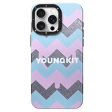 Apple iPhone 15 Pro  Max Kılıf M-safe Şarj Özellikli Youngkit Star Dazzle Serisi Kapak